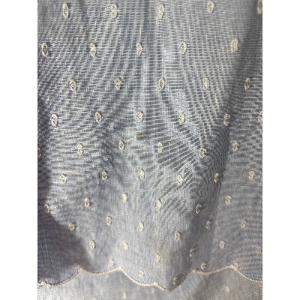 Joie Light Blue Long Sleeve Textured Cotton Button Up Shirt Sz S - Picture 2 of 4